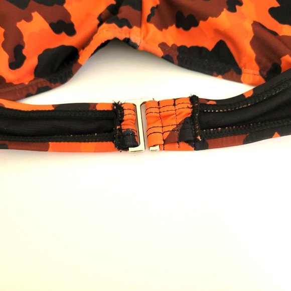 Women's Swimsuit Small Social Angel Animal Print NWOT 2 PIECE - Picture 8 of 15